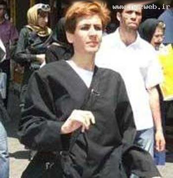 کشف حجاب زن بی بند و بار در تهران!! عکس