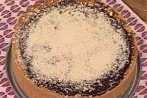 طرز تهیه تارت شکلات نارگیل