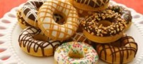 طرز تهیه ی شیرینی دونات خانگی
