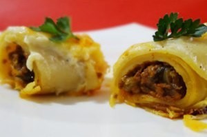 تهیه ی لازانیا رولی