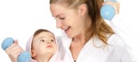 چگونه بعد زایمان چربی های شکم را آب کنیم