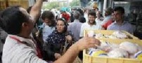 صف‌ های طولانی دریافت سبد کالا!!!