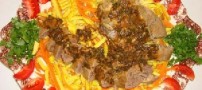 آموزش پخت خوراک زبان گوساله