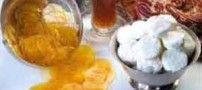 طرز تهیه ی گز اصفهان و پولکی زعفرانی