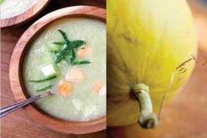 طرز تهیه ی سوپ خربزه و زنجبیل طرز تهیه ی سوپ خربزه و زنجبیل