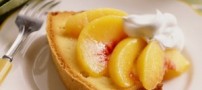 طرز تهیه کیک هلو و شکلات سفید
