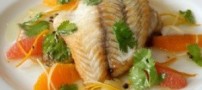 طرز تهیه ی ماهی کنجدی با سس مرکبات