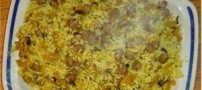 طرز تهیه ی کلم پلوی شیرازی