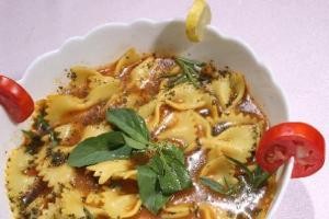 طرز تهیه سوپ ماکارونی فرمی طرز تهیه سوپ ماکارونی فرمی