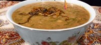 طرز تهیه آش سبزی شیرازی