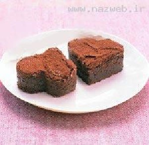 طرز تهیه ی شیرینی قلبی شکلاتی