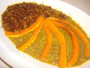 آشپزی، سوب کدو عدس