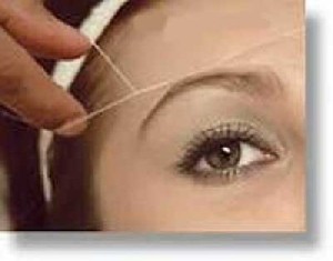 معجونی بعد از بند انداختن خانم ها به صورت معجونی بعد از بند انداختن خانم ها به صورت